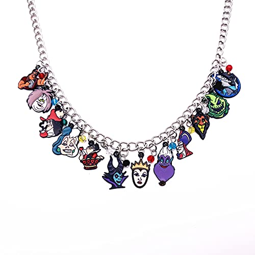 Cadeaux pour femme originaux avec cette breloque d'horreur méchant en zinc durable