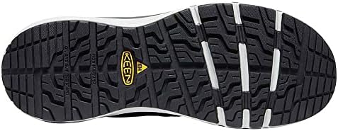 KEEN Utility Men's Vista Energy Shift Low Height Composite Toe Slip On Industrial Work Sneakers, Vapor/Black, 11.5 | Image 2