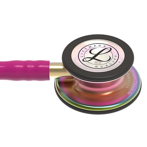 Estetoscópio 3M Classic III Rainbow 5806 Littmann Framboesa