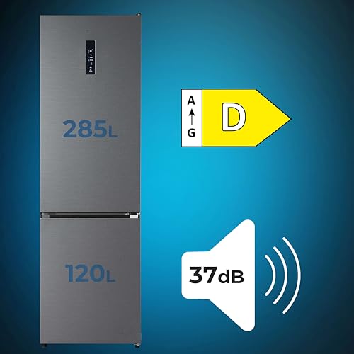 Cecotec Réfrigérateur Bolero Coolmarket Combi 405 Wl Elite D Hauteur 199cm Largeur 59 2cm - vue 5