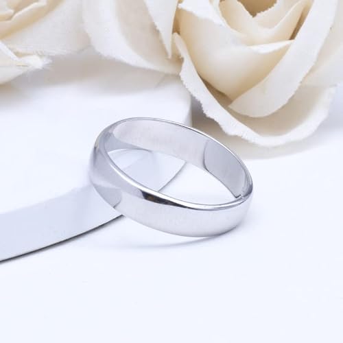 Silverbobo 925 Sterling Silver Wedding Band For Women Men - Elegant Rings For Womens, Polish Tarnish Resistant Stackable Statement Engagement Ring Anniversary Bands 2Mm 3Mm 4Mm 5Mm #TOP4