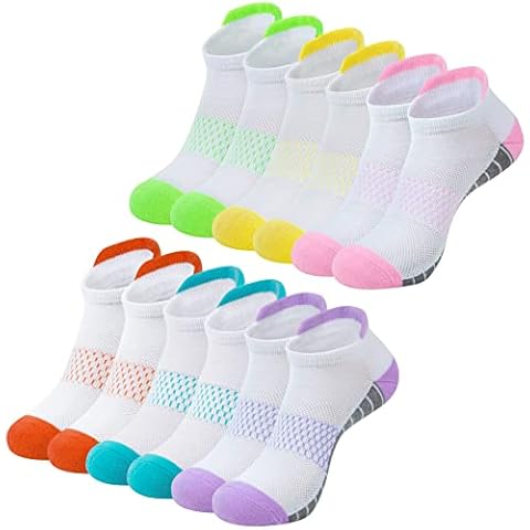 YSense Snug 6 Pairs Breathable Sports Socks Cover