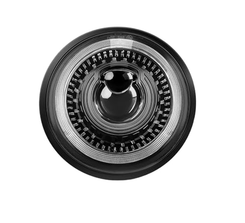 Phare LED rond 5.75 pouces pour moto Dyna Street Bob et Sportster Iron 883