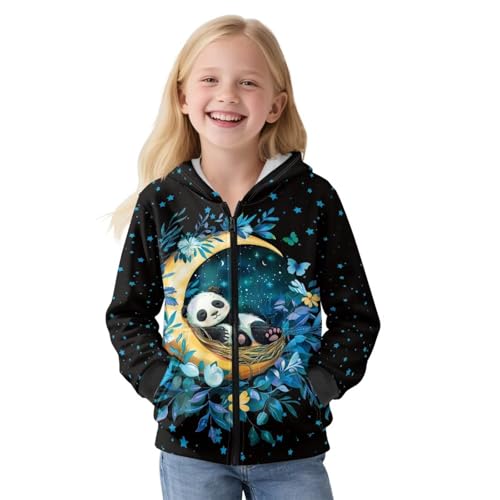 Children Toddlers Full-Zip Hoodies Casual Sweatshirt with Pockets Soft Fall Outfits2