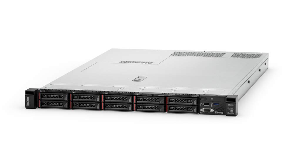 Lenovo ThinkSystem SR630 - Server 3,4 GHz, 6128, 16 GB, DDR4-SDRAM, 1100 W, Rastrelliera 1U