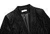 Lamgool Women Pantsuit Dressy Silver Thread Velvet... #4