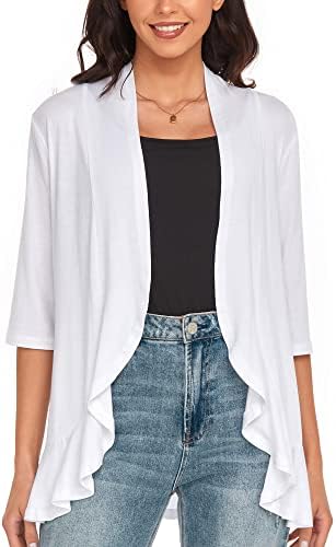 Argstar Women&#39;s 3/4 Sleeve Cardigan (S-3XL)