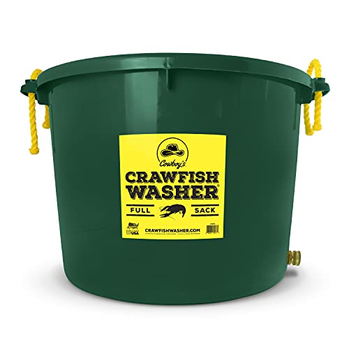 Cowboys 70 qt Green Crawfish Washer