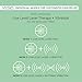 IASO Red Light Therapy Device & Wearable Massager, FDA-Registered Cold Laser (Non-LED), Drug-Free Pain Relief for Back, Neck, Knee, Shoulder, Foot & Joints, Rechargeable (Single)