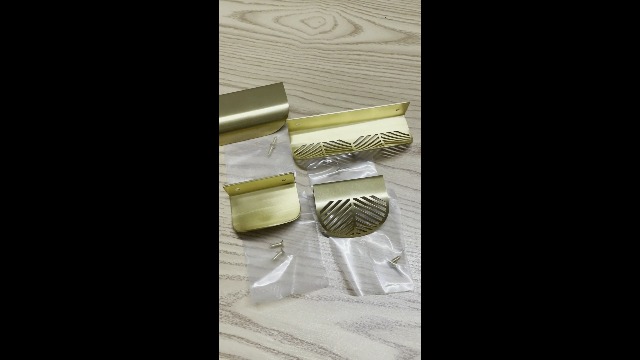 Manopole Per Porte E Cassetti In Ottone Oro - 2 Pezzi Design A Foglia, Per Cucina E Guardaroba - Foto 8