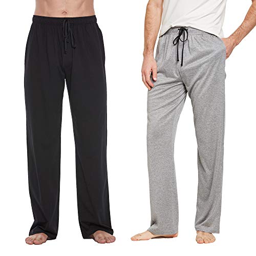 CYZ Comfortable Jersey Cotton Knit Pajama Lounge Sleep Pants