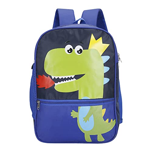 Image of Frantic Soft Cartoon Design Animal Velvet Plush School Backpack Bag For 2 To 5 Years Boys Girls Nursery Preschool Picnic Carry Travelling Bags (2-5 Years)