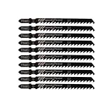 10pcs T144D T-Shank Jig Saw Blades for Cutting Vinyl Plank.....