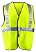 Occunomix LUX-SSCBRFR-YXL Classic Flame Resistant 5 Point Break-Away Solid Vest, X-Large, Yellow