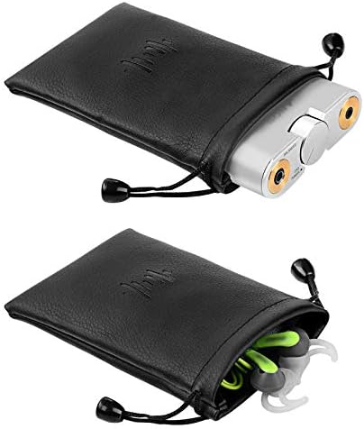 Geekria Bluetooth Headsets Carrying Bag for AirPod 2&1, Bose SoundSport, QC20, / Universal Earbuds Protection Pouch / Portable Travel Bag (Small)