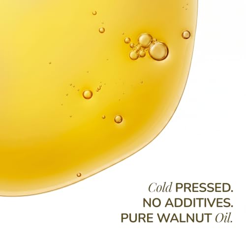 Image of Walnut Oil for Face, Hair & Body | Nourishes Dry Skin and Adds Shine to Frizzy Hair | 30ml