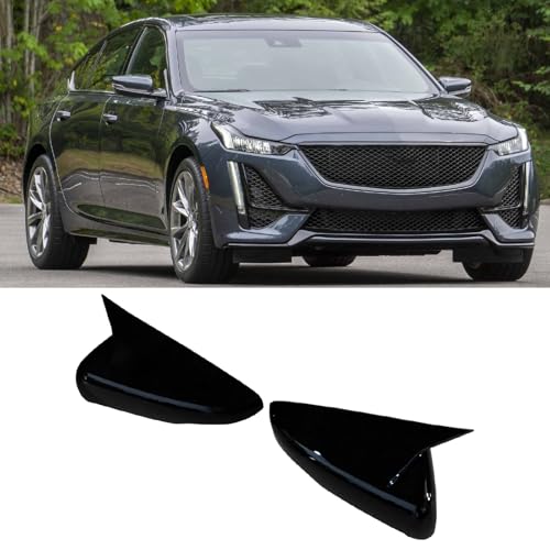 NINTE Gloss Black Overlay Mirror Cover