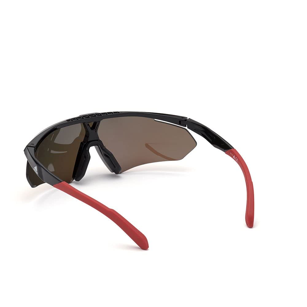 Amazon.com: Sunglasses Adidas Sport SP 0027 01L Shiny Black