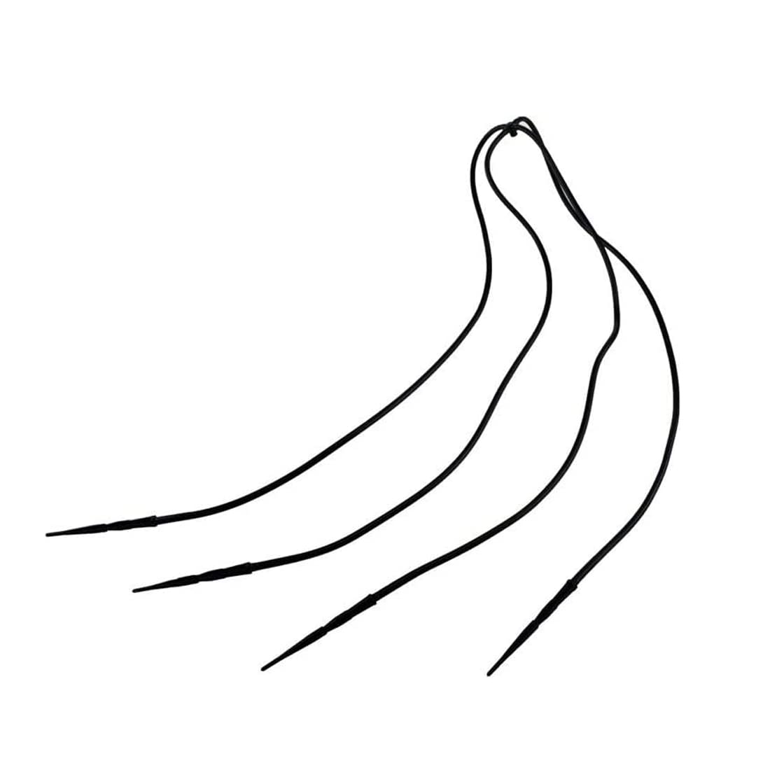 [Pack 50] Pulpo de riego por Goteo de 4 Salidas. Microtubo 60cm. Riego por Goteo. Se Conecta a goteros para RIEGO de MACETAS