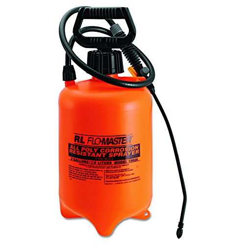RL Flo-Master 1992A Orange Color, 2 Gallon Polyethylene Translucent Acid-Resistant Standard Sprayer