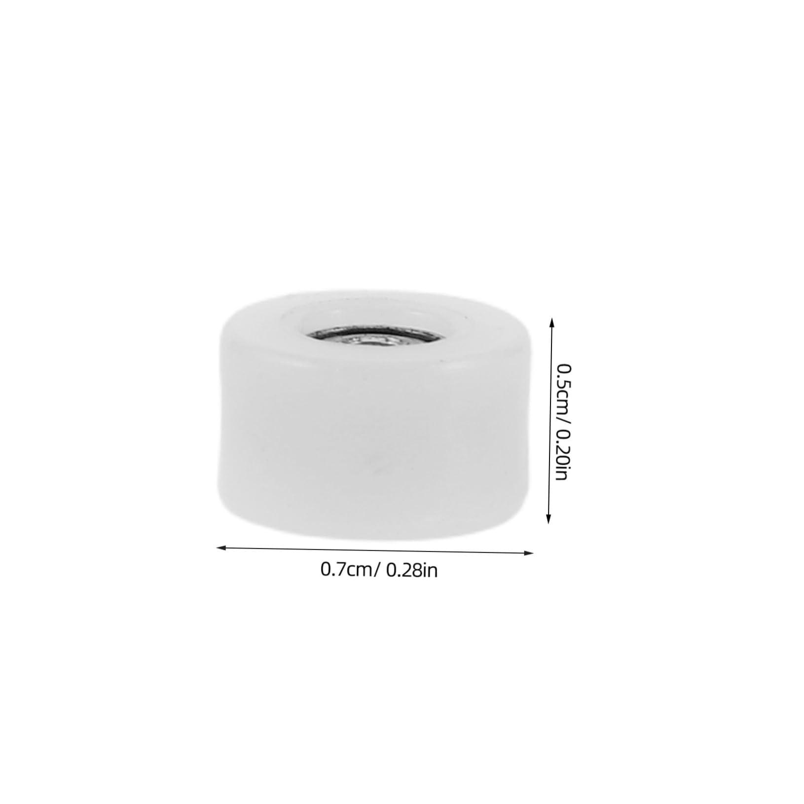 Totority 4pcs Professional Finger Skateboard Wheels with High-Speed Bearings Smooth Rolling Performance for Finger Skateboarding Vibrant Colors for Enhanced Style Complete Replacement