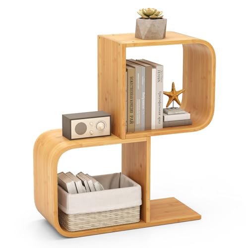 ★Spazio di Esposizione★ Con 2/3/4 cubi e design aperto, offre soluzioni flessibili per riporre o esporre libri, piante, decorazioni, cornici e oggetti quotidiani.