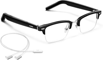 HUAWEI EYEWEAR2 ウェリントン　ブラック Amazon.co.jp: 【充電コンバーターセット】HUAWEI Eyewear 2 スマート