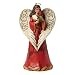 Department 56 Jim Shore Heartwood Creek Love Angel with Rose Figurine, 7.25"