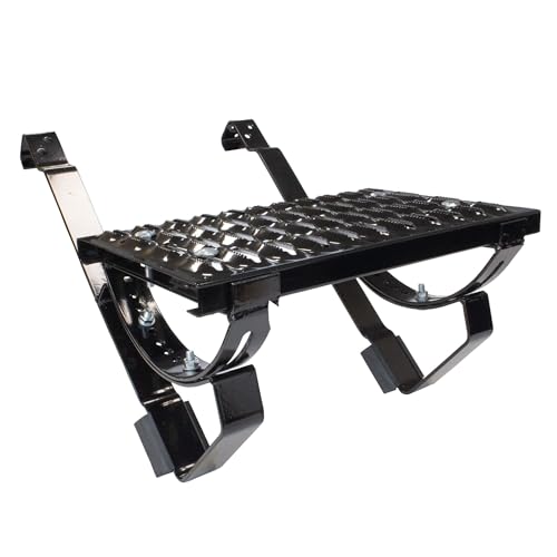 DAPRONA 40cm Ensemble de marches pour tuiles ondulées Noir pour les Ramoneurs