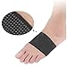 SEWOART Elastic Foot and Heel Sleeves for Compression and Arch Support Breathable Wrap for Men and Women XL Black for Plantar Fasciitis and Foot Discomfort Relief