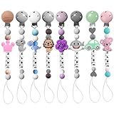 Personalized Pacifier Clip with Name,Custom Pacifier Clip with Name for Baby Boys Girls,Customized Name Pacifier Clip