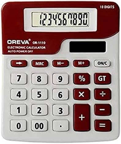Oreva 10 Digit Solar & Battery Cal-C