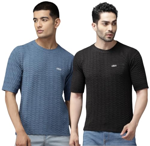 Image of TICOSS Men's Polyester Regular Fit T-Shirt