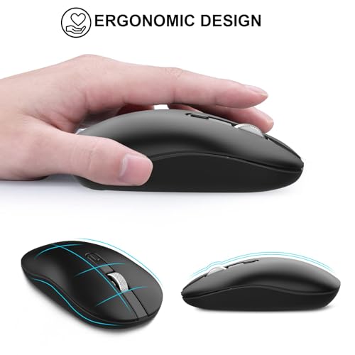 Image of cimetech Wireless Mouse USB C, Compatible with MacBook /Windows Laptop /PC /Computer