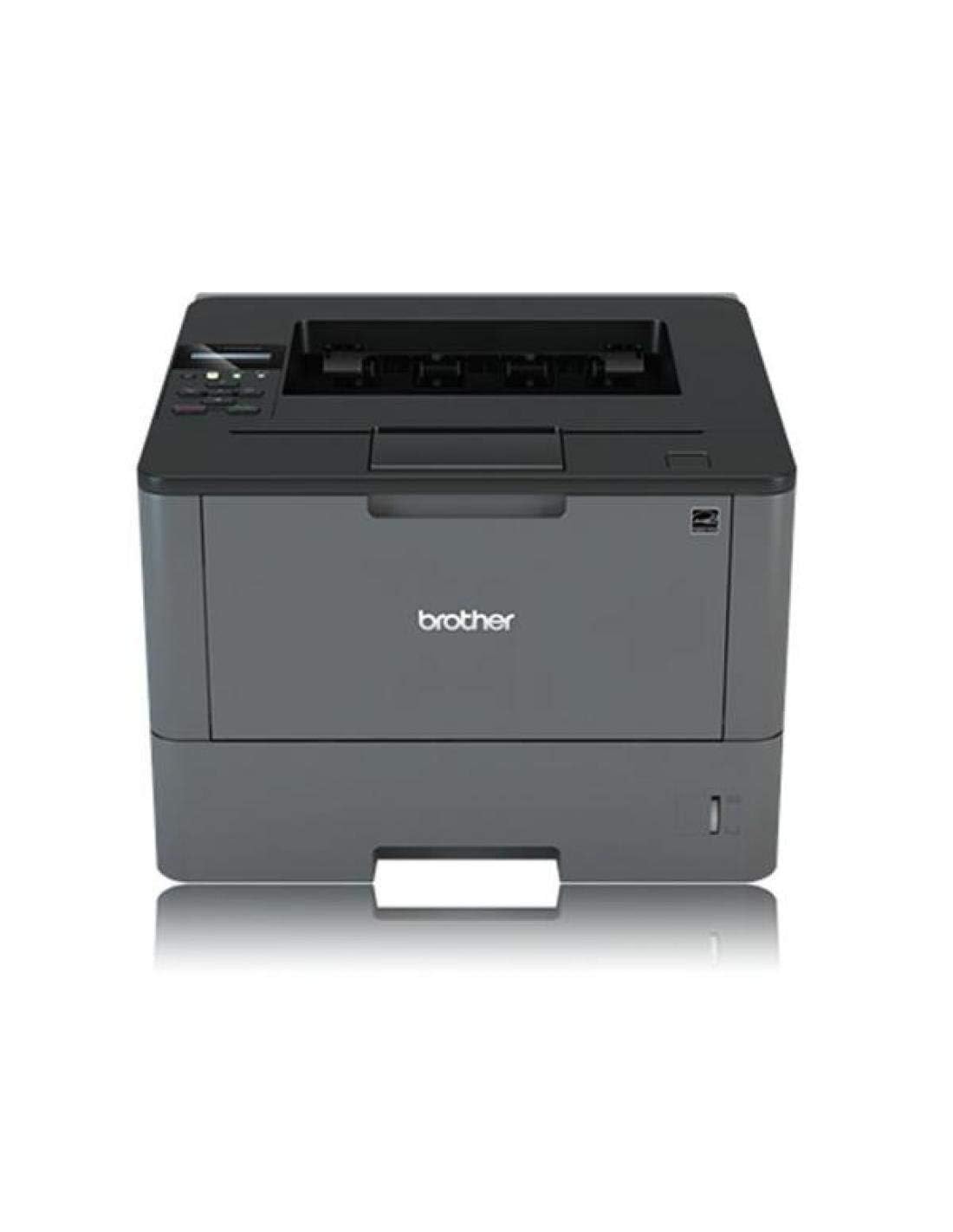 BROTHER Impresora Laser HL-L5200Dw HLL5200DW Monocromo - Duplex · 40PPM · 1200x1200 · USB/LAN · Toner TN-2410