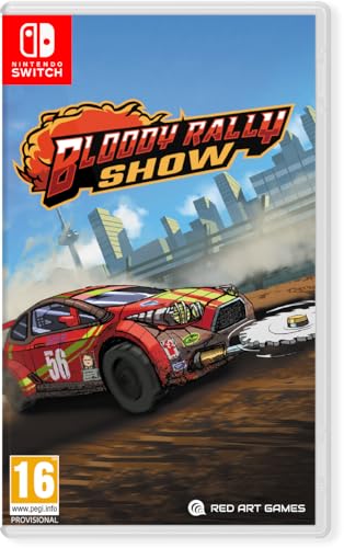 Bloody Rally Show Nintendo Switch jeu course voiture combat 2D retro