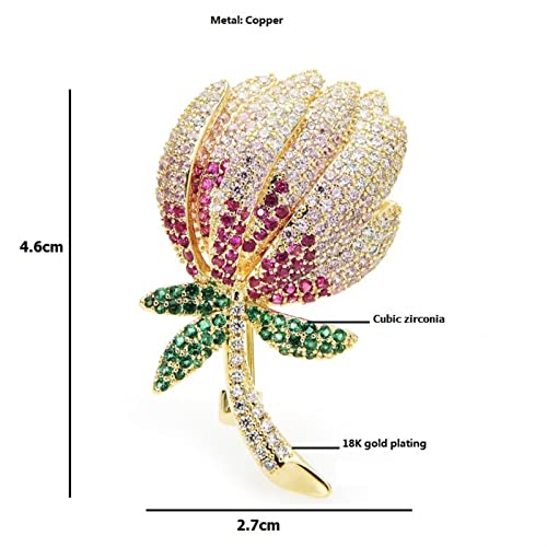 Broche en forme de fleur strass le cadeau de mariage idéal