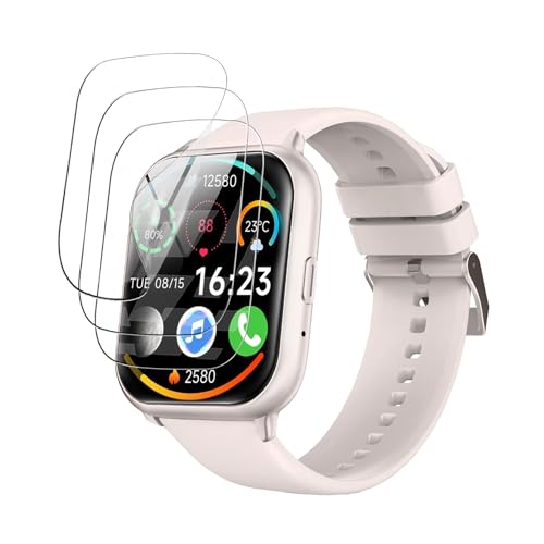 For koolep �X�}�[�g�E�H�b�`�y2025�V�^�E���\�ŋ����f���z�ی�t�B���� �����x ���������x ������� ���� ��U�h�~ �w��h�~ ���˒ጸ ���^ TPU���_�� �X�}�[�g�E�H�b�` Smart Watch 1.85�C���` �t�B�����y3������z