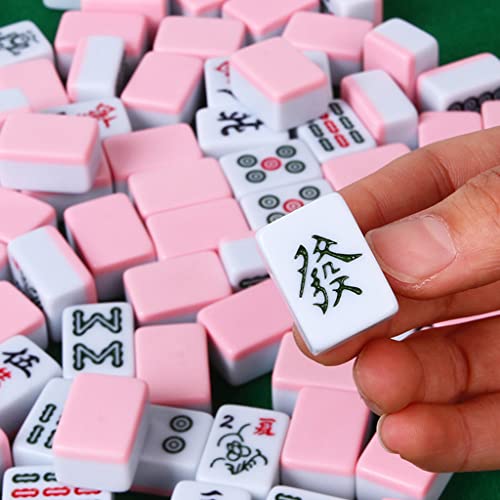 Mini 144 Fichas Tradicional Mahjong Chino Juego de Mesa miniatura 4