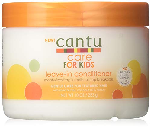 Cantu Care For Kids Leave-In Conditioner 10oz Jar (2 Pack)