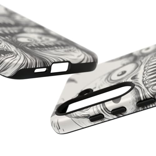Coque Galaxy S24 Plus antichoc Slimy Monster Heads mate noire - 3