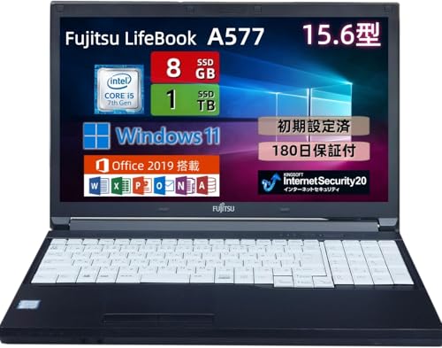 Amazon.co.jp: 【整備済み品】ノートパソコン LifeBook A577 15.6型 第