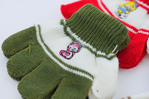 Image of ToBeInStyle Kids Pack of 6 Warm Winter Gloves