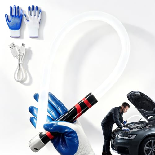 Bendable LED Flashlight Stick, 30' 1200LM Flexible Mechanic Work Light