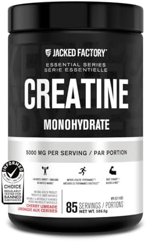 Jacked Factory Creatine Monohydrate Powder 425g - Canadian-Owned ...