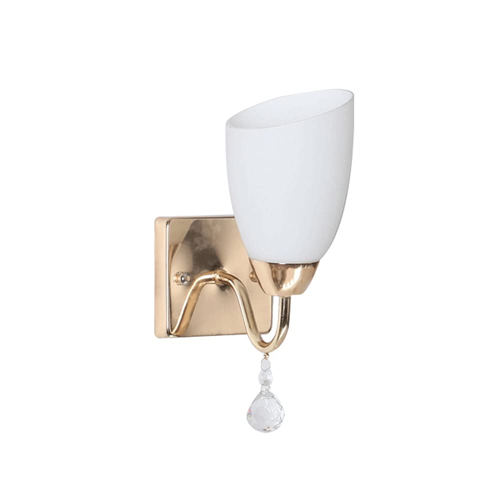 Aplique de pared tulipán con casquillo E27 para iluminación decorativa de salón y dormitorio