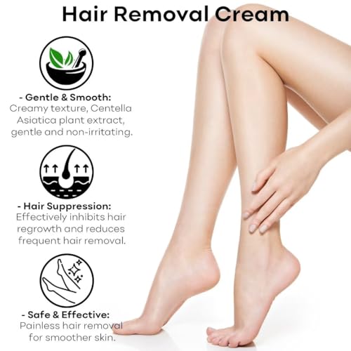Syabo Hair Removal Cream: Intimate/Private Hair Removal For Women & Men - Painless Depilatory Cream Lotion For Bikini thumb #3