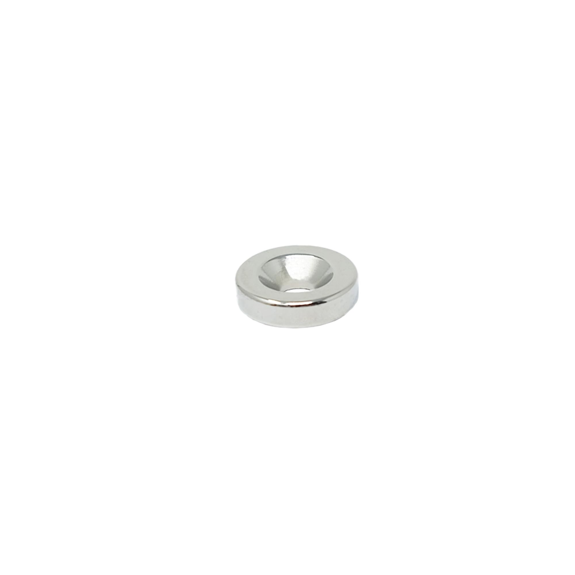 Magnes Expert® 20 mm średnicy x 5 mm grubości x 6 mm c/s magnes neodymowy - 7,1 kg pociągnięcie (południe) (2 sztuki)