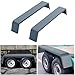 2 Pack Trailer Fenders, Heavy Duty Fenders for Tandem Axle Trailers Car Haulers, Utility & Landscape, 14 Gauge Steel Diamond Tread Plate - Rust-Resistant Design (72