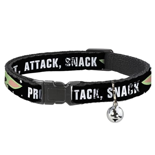 Collar anticaída para gato Star Wars antiahogo con clip breakaway y diseño Chibi 2